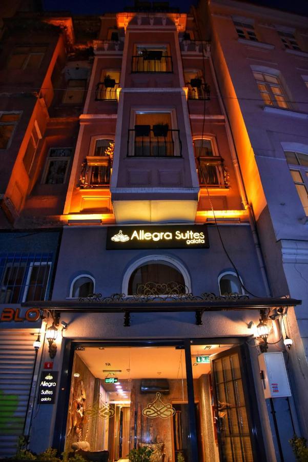 Allegra Suites Galata Istanbul Exterior foto