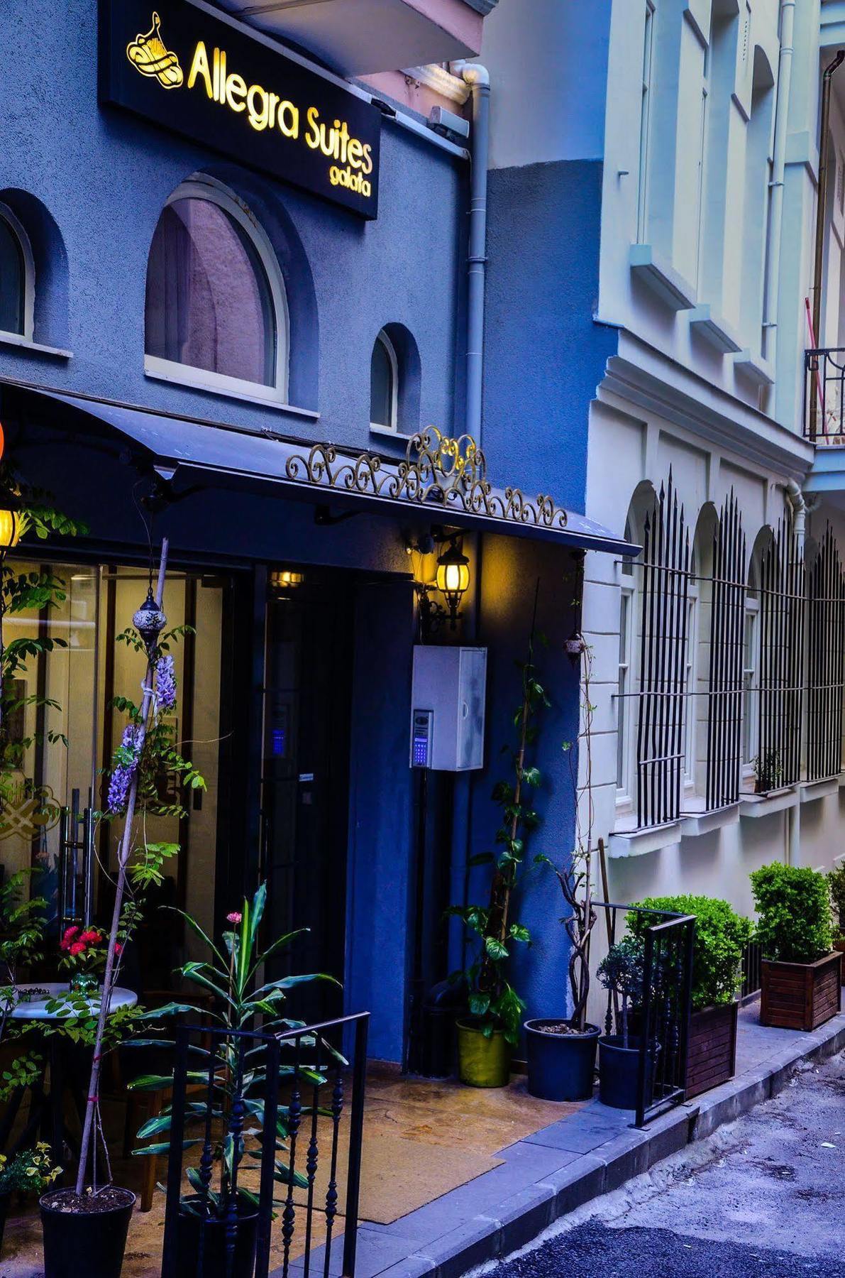 Allegra Suites Galata Istanbul Exterior foto